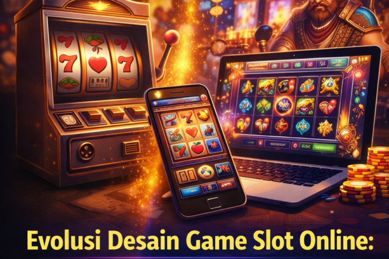 Evolusi Desain Game Slot Online: Dari Mesin Klasik ke Game Interaktif Modern